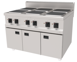 masina gatit electrica 6 plite cu suport